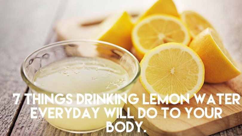 7 Ways your body Benefits from Drinking Lemon Water