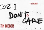 Ed Sheeran - i dont care ft Justin Bieber (Official Lyrics Video)