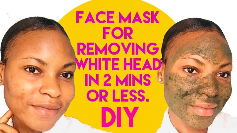 FACE MASK FOR REMOVING WHITE HEAD.