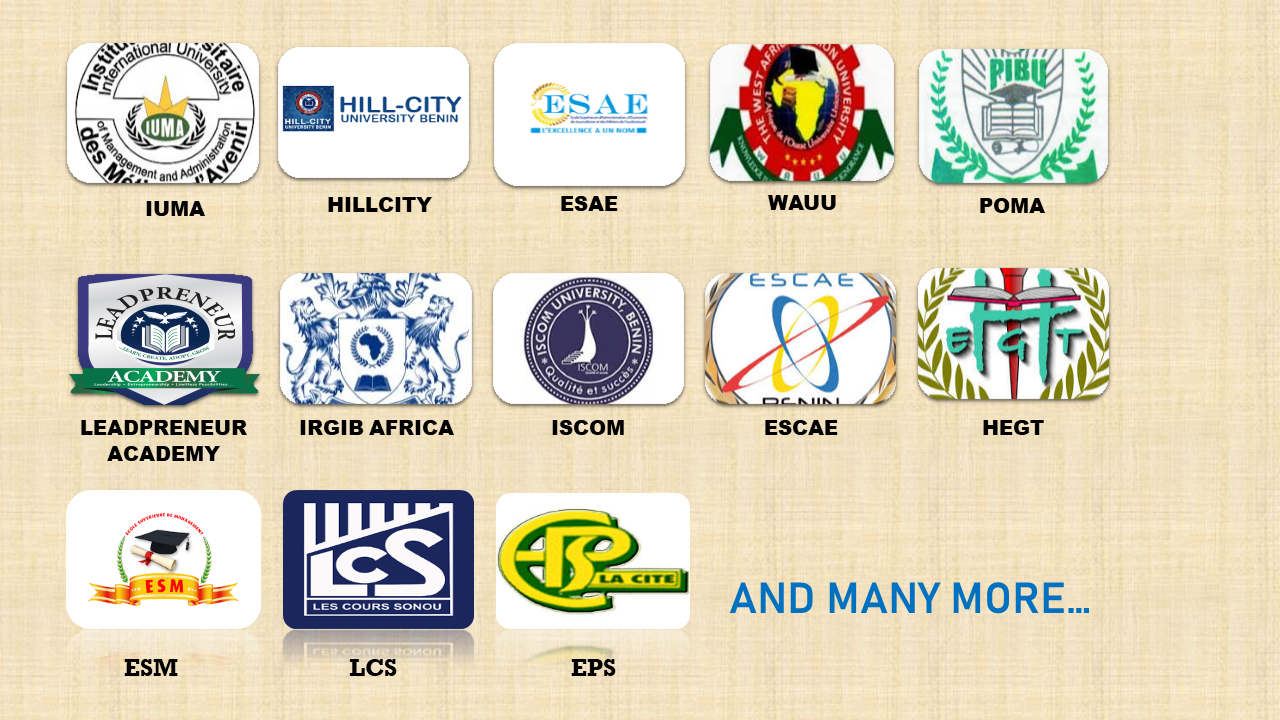 some accredited universities in benin republic