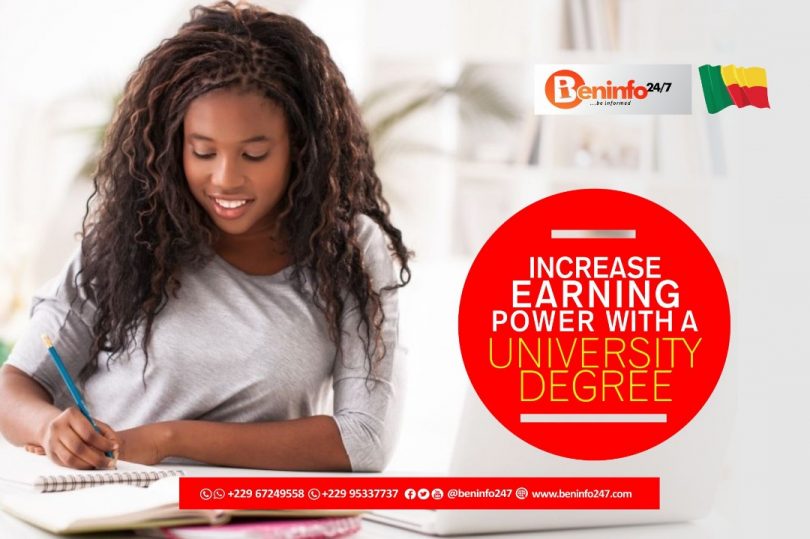 Increase your earning power with a university degree