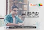 Value and benefits of online eucation