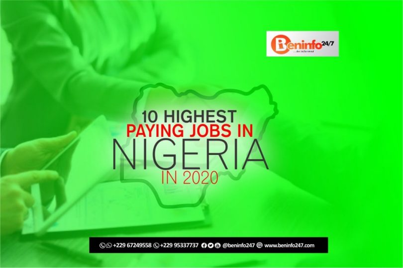 10 Highest paying jobs in Nigeria