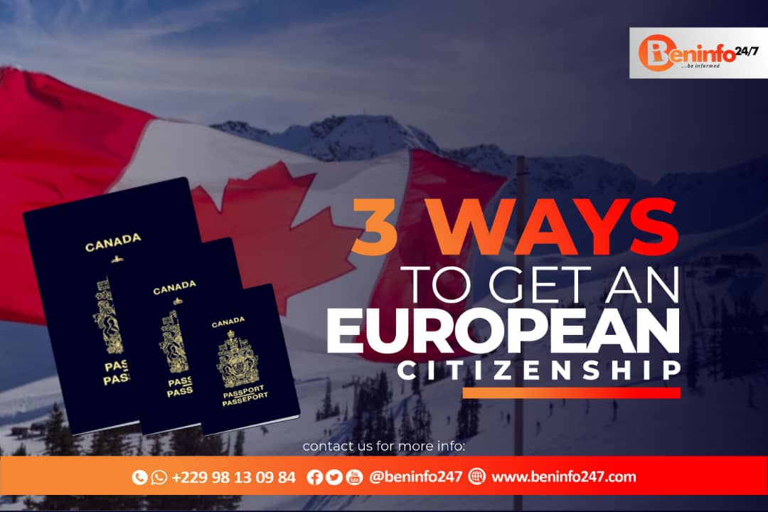 3 sure ways to get European Citizenship