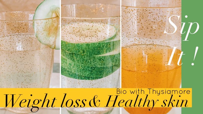 3 healthy drinks for weight loss and glowing skin/Bio with Thysiamore
