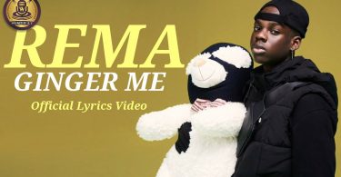 Rema - Ginger me (Official Lyrics Video)