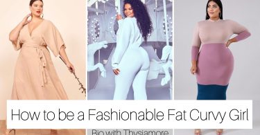 tips to be a fashionable fat girl/bio with thysiamore.