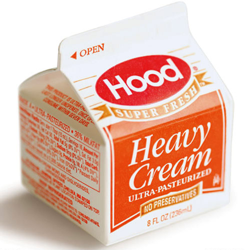 heavy cream hack for diy home treatment.