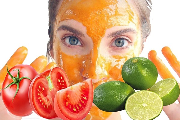 tomatoe and lemon brightening mask with vitamin c/bio with thysiamore