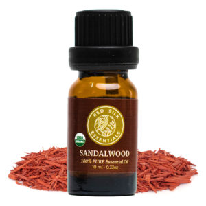 sandal wood essential oil for body and acne treatment