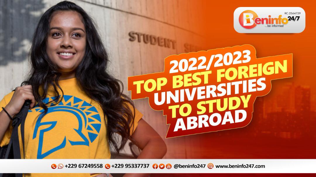 2022/2023 TOP BEST FOREIGN UNIVERSITIES TO STUDY ABROAD