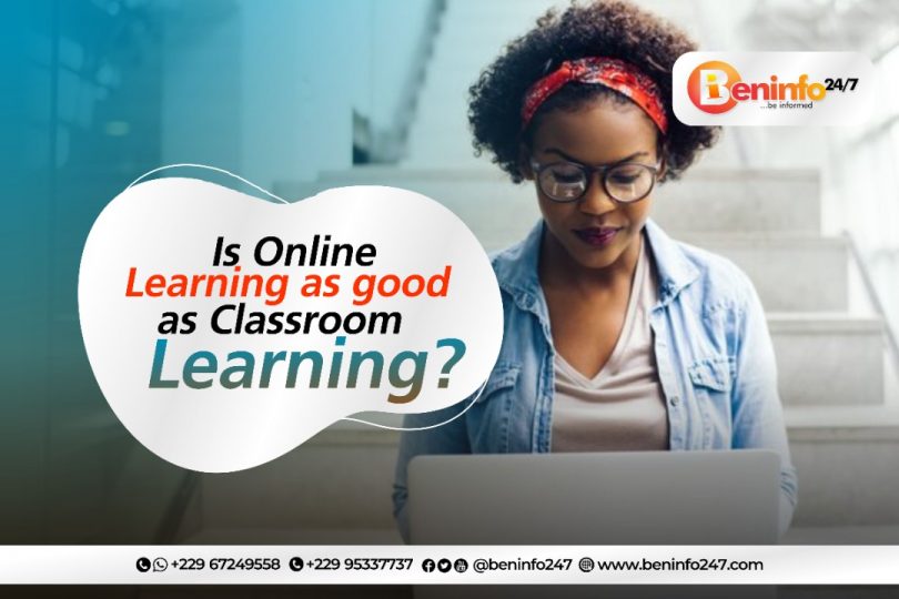 IS ONLINE LEARNING PROGRAM AS GOOD AS CLASSROOM LEARNING?