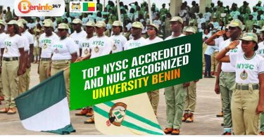 Top NYSC Accredited and NUC Recognized Universities Benin