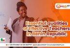 Top Characteristics of Successful Teachers in Benin Republic