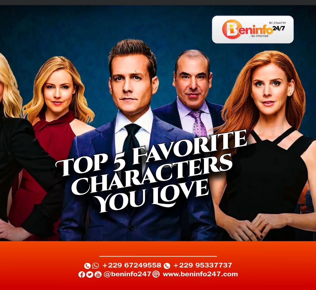 SUITS : Top 5 Favorite Characters You Love