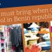 Nine Things To Bring While Coming To Benin Republic As Student